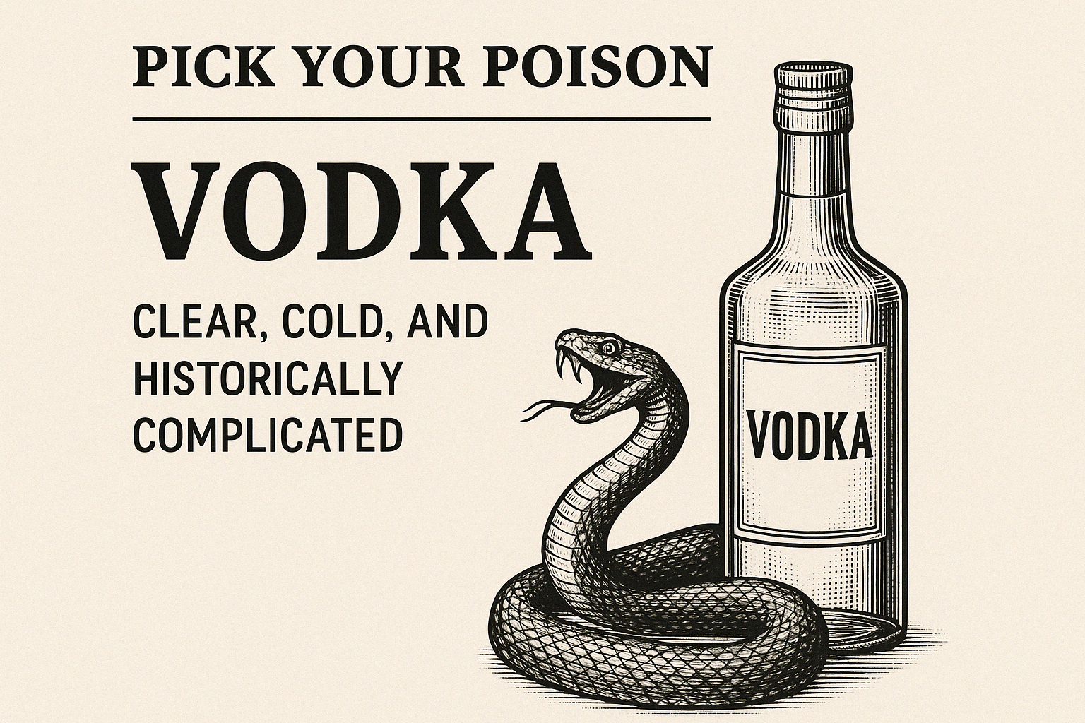 Pick Your Poison: Vodka