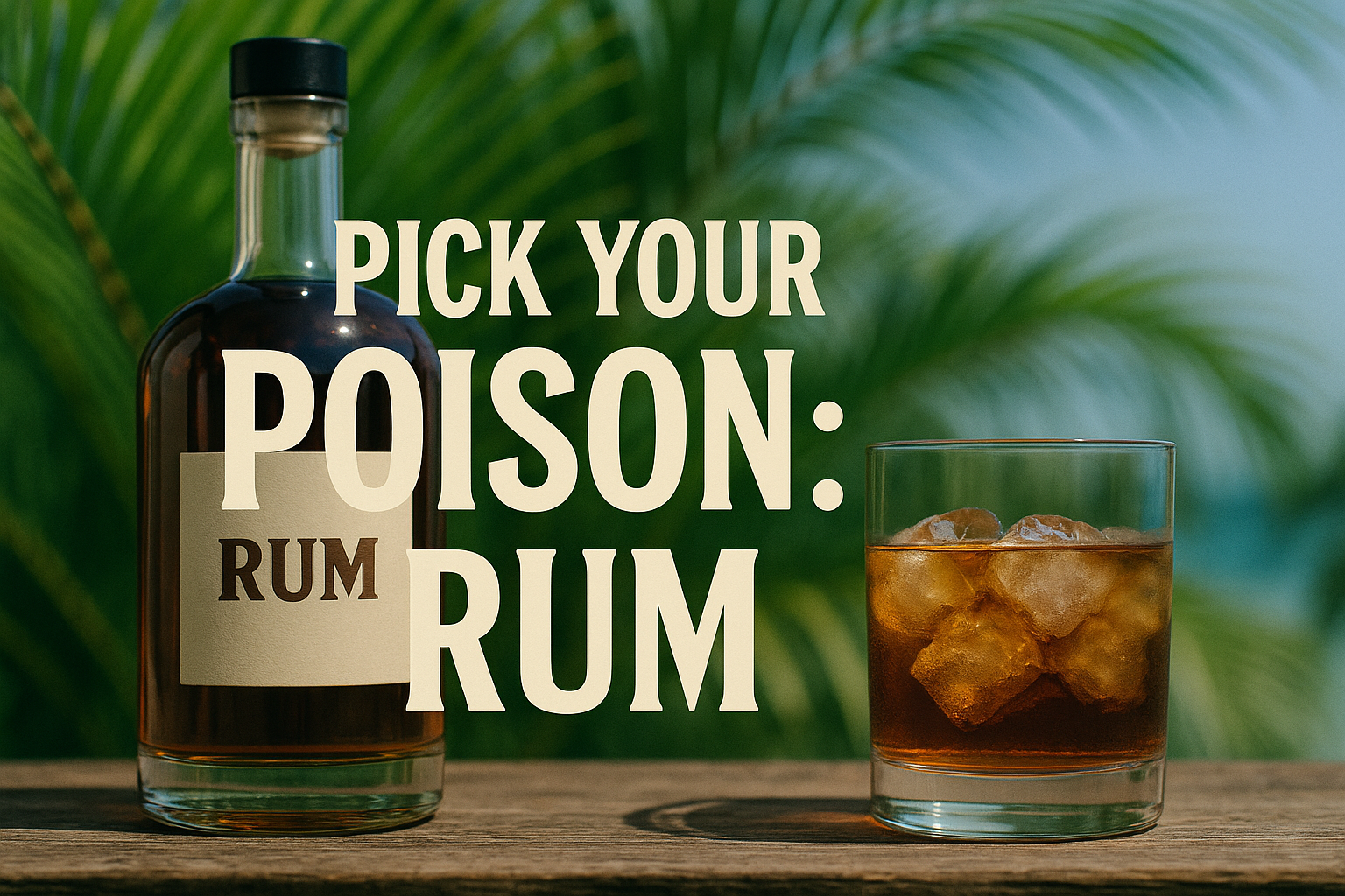 Pick your Poison: Rum